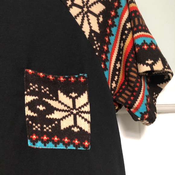 Seiko Spinning Black Retro Print Baseball Tee EUC - Picture 3 of 7